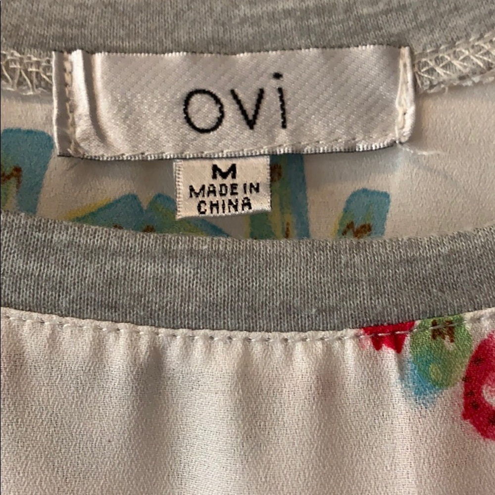 OVI Jeweled Patterned High Lo Top Sz Medium - Picture 3 of 6